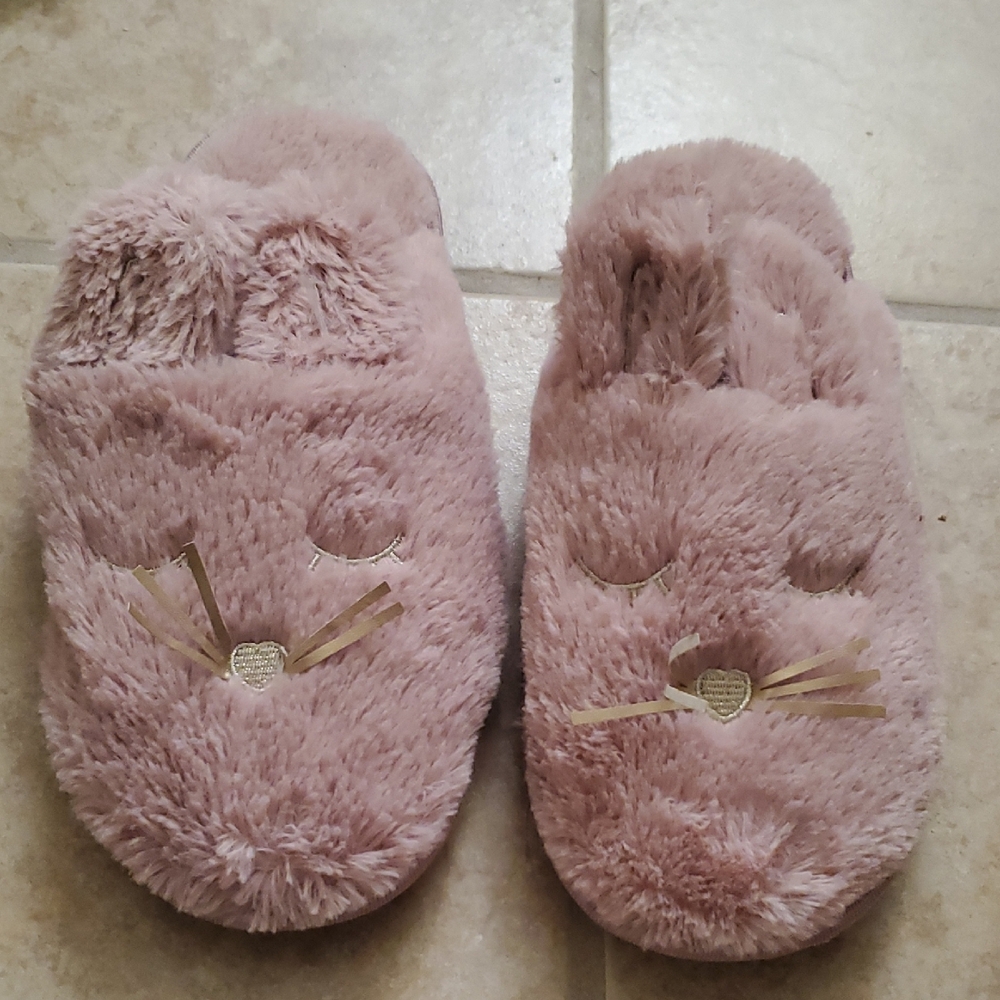 Cute Pink Bunny Slippers